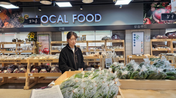 로컬푸즈 직매장 모습
