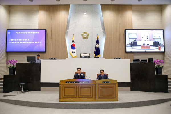 드론산업 육성 특별위원회 구성 결의안 채택