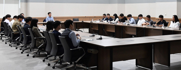 조폐공사가 ‘모바일 신분증 사업역량 강화 워크숍’을 진행하고 있다