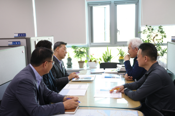 정부예산 확보 위한 정부청사 방문 (농림축산식품부 농업시설안전과장)