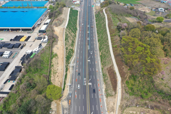 국도1호선 행복도시～조치원 연결도로 확장 개통