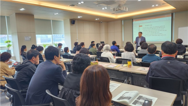 2023년 공동체지원센터 미디어교육 기초과정 교육 모습