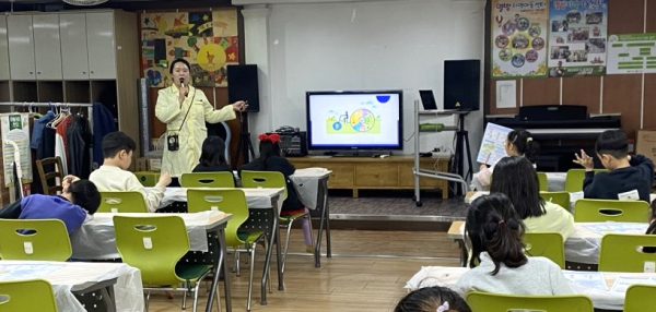 세움지역아동센터 STEP UP! 쑥쑥 프로젝트 교육 실시.