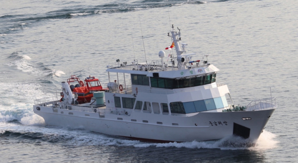 불법 어업 단속 충남해양호