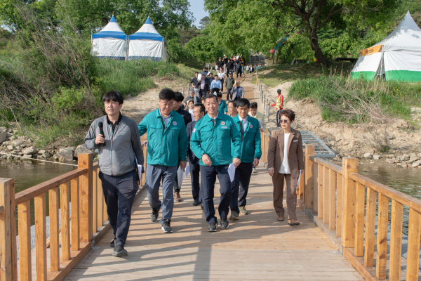최원철 시장, 최종 준비 상황 현장점검 모습