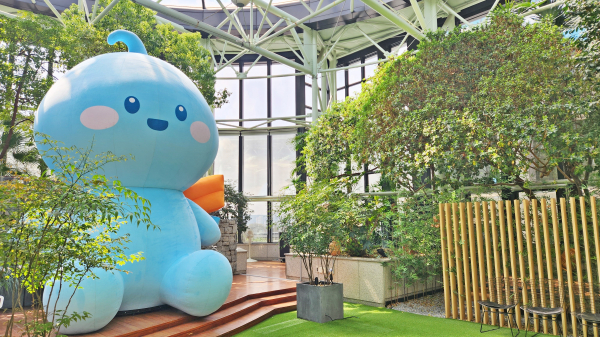 5월 4일 송파어린이 페스타에 설치될 5m 방울이 조형물은 포토존으로 운영된다.