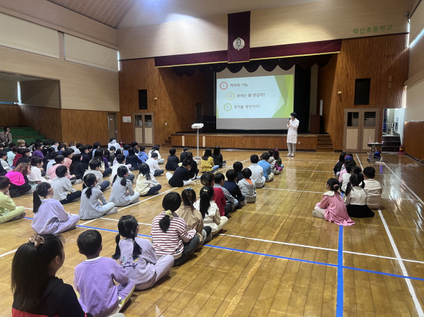초등학교 불소도포 사업 운영 현장