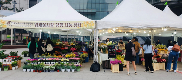 롯데백화점 영등포점 연계 ‘양재꽃시장 플리마켓’ 특별전