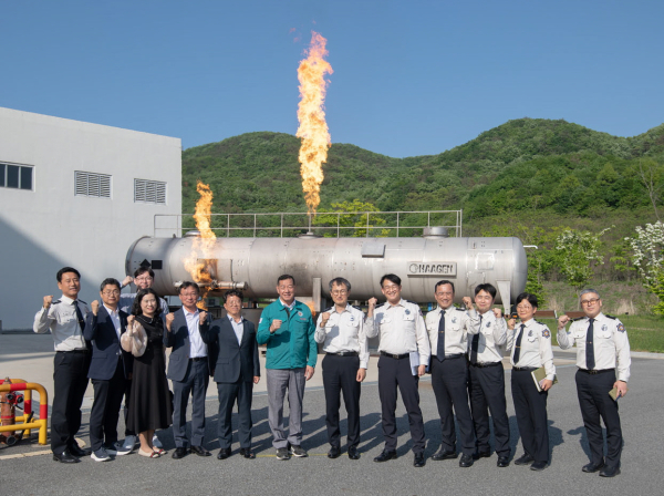 드론 실증 도시 구축사업_중앙소방학교 방문 모습