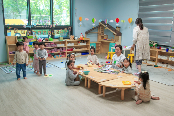 국공립 어린이집(동부다온 어린이집) 개원식 모습