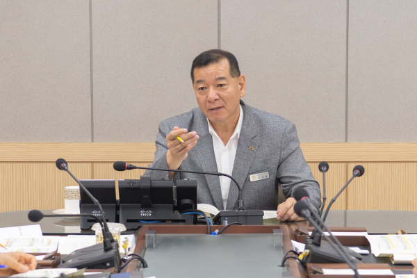 ‘반부패 청렴 공주 추진 협의회’ 회의 진행 모습