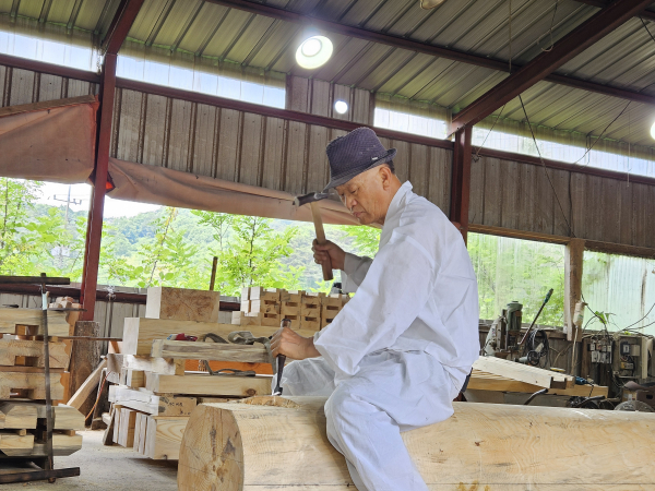 청양 송찬의 대목장 충청남도 무형유산 보유자 인정