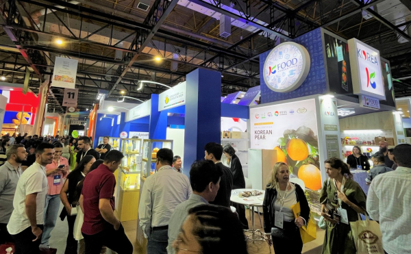 상파울루 식품박람회 한국관 전경
