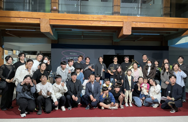 ‘2024 충남 예술인 파견 지원사업’ 진행 모습