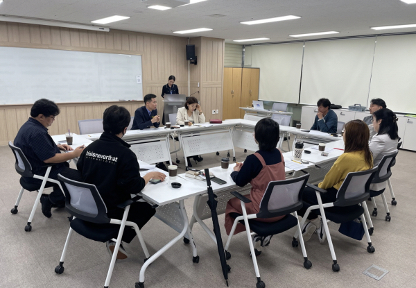 ‘2024 충남 예술인 파견 지원사업’ 진행 모습