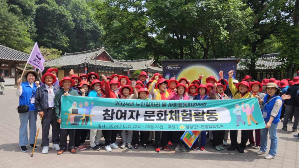노인 일자리 사업 참여자 문화 활동 추진