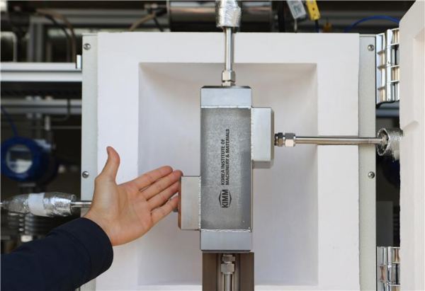 마이크로채널반응기 시제품