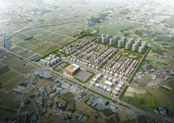 서산 수석지구 도시개발사업 조감도