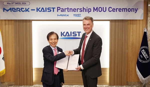 KAIST-머크社 글로벌 바이오산업 MOU 체결식