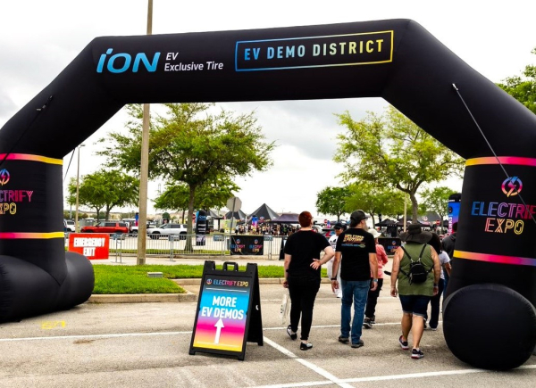 한국타이어 일렉트리파이 엑스포 올랜도 행사(2024년 3월) 참고용 사진