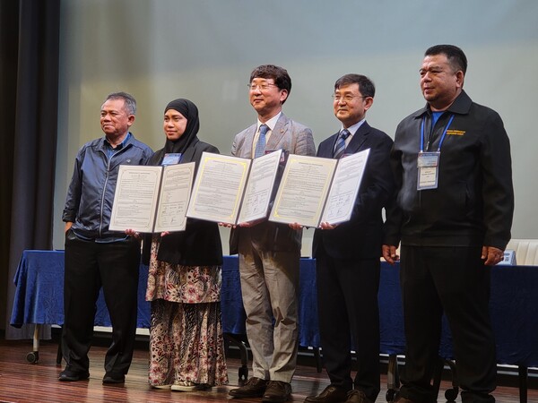 말레이시아 글로벌플랫폼 협약식 모습