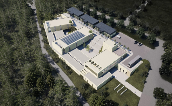 서산시 희망공원 봉안당 증축 조감도