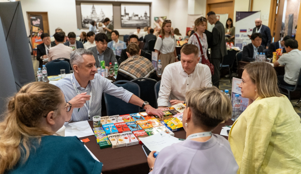 CIS 주요 식품체인 및 벤더 대상 K-FOOD 수출상담회 현장