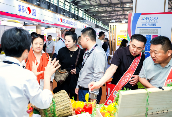 상하이 SIAL CHINA 한국관 시식 행사