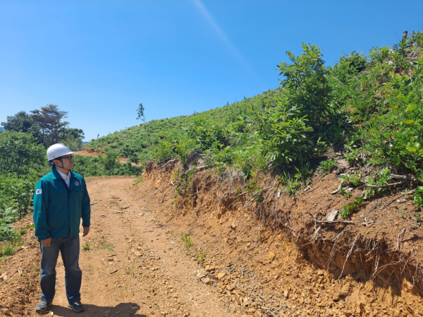 우기 대비 집중 안전 점검 모습
