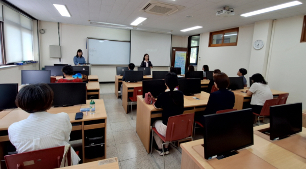 새일센터 섬유패선 협동조합 창업 과정 개강식 사진