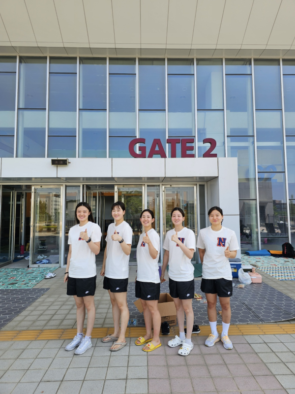 수영선수단, 제3회 광주전국수영대회 입상 기념사진