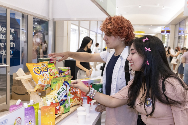 뉴욕 K-푸드 소비자 체험 행사 현장