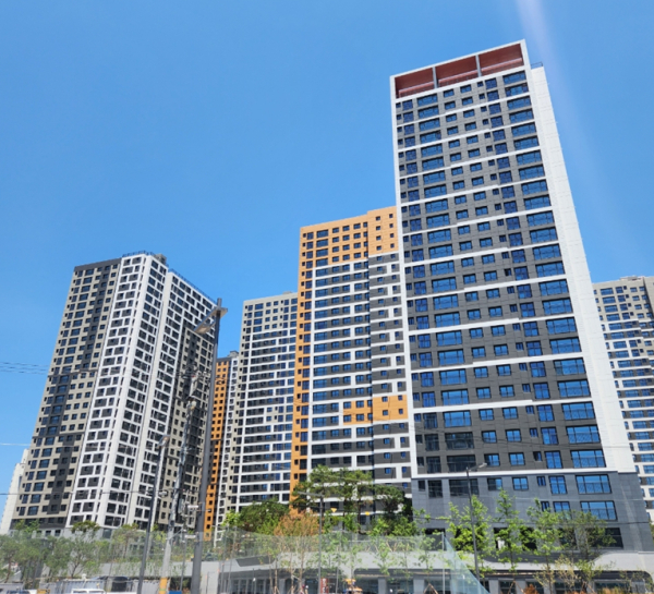 대전 동구의 랜드마크 천동3구역 리더스시티 4BL 전경