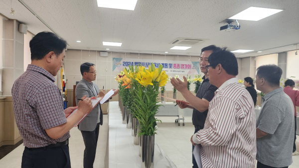 백합 육성계통 및 품종 평가회