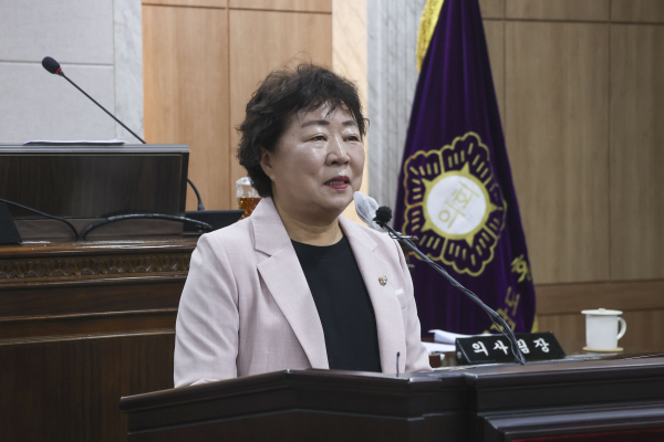 제304회 제1차 정례회 5분 자유 발언(윤일순 의원)