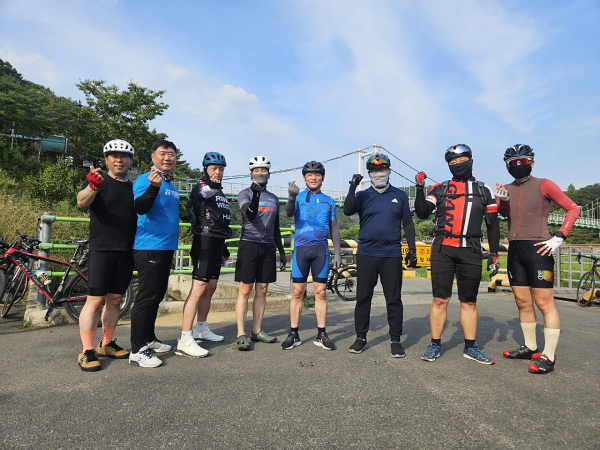 대전도시공사 CEO와 함께하는 자전거 출퇴근 모습