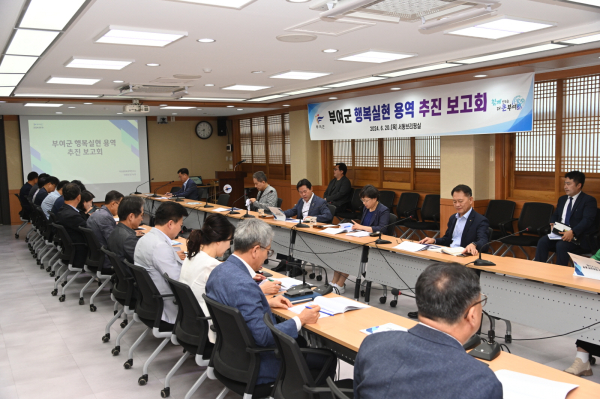 행복도 조사 착수 보고회