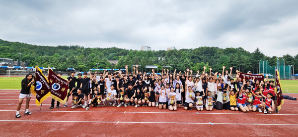 지난 21일부터 23일까지, 제36회 대전시교육감기 육상경기대회 기념사진