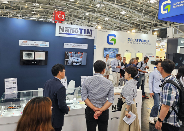 인터배터리 유럽 2024 현장 모습