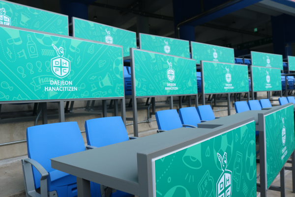 특성화 좌석 조성 모습