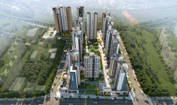 ‘쌍용 더 플래티넘 네이처’ 조감도