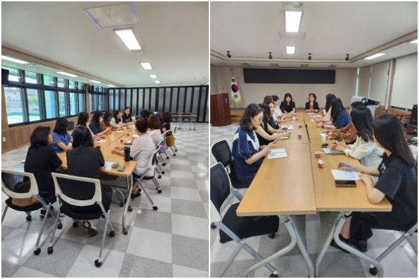 6월 학교급식 지역연구협의회 개최 모습