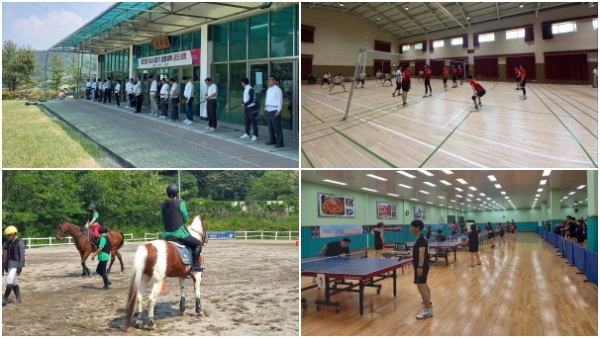 지난해 5월 13일부터 14일까지 열린 제25회 서산시장기 생활체육대회 진행 모습