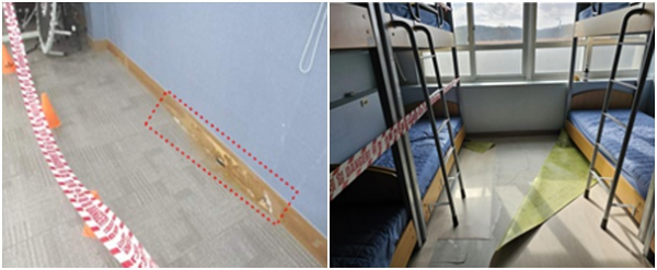 (구)대동초 바닥처짐(철거 예정)