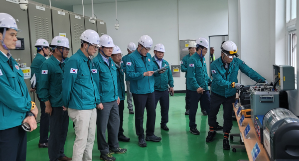 2일 창원시에 위치한 유등1배수장을 마지막으로 두달간 추진한 우기대비 배수장 합동 특별점검을 마무리했다.