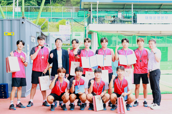 제60회 국무총리기 전국소프트테니스대회 메달 잔치