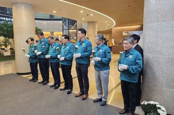 충남도의회 건소위 화성 아리셀 화재 합동분향소