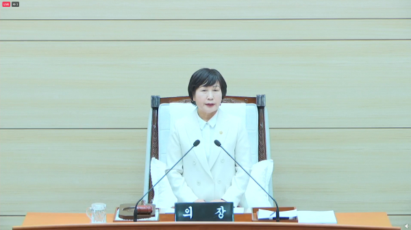 보령시의회 최은순 의장
