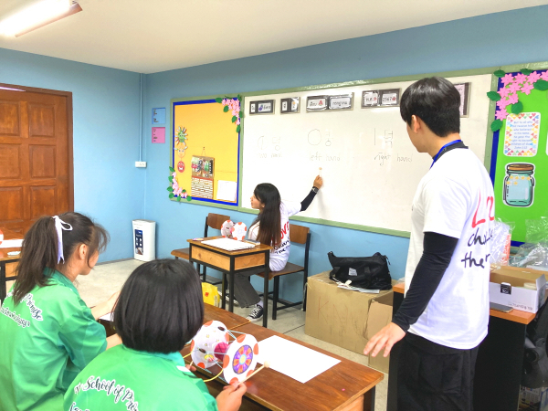 태국 치앙마이 약속의학교 봉사활동 사진
