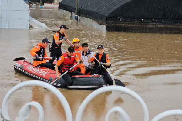 대전 서구 용촌동 인명구조 현장사진(제공=대전시)